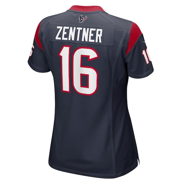 Ty Zentner Houston Texans Nike Women's Team Game Jersey -  Navy