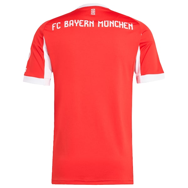 Bayern Munich adidas 2025/26 Home Replica Jersey - Red/White