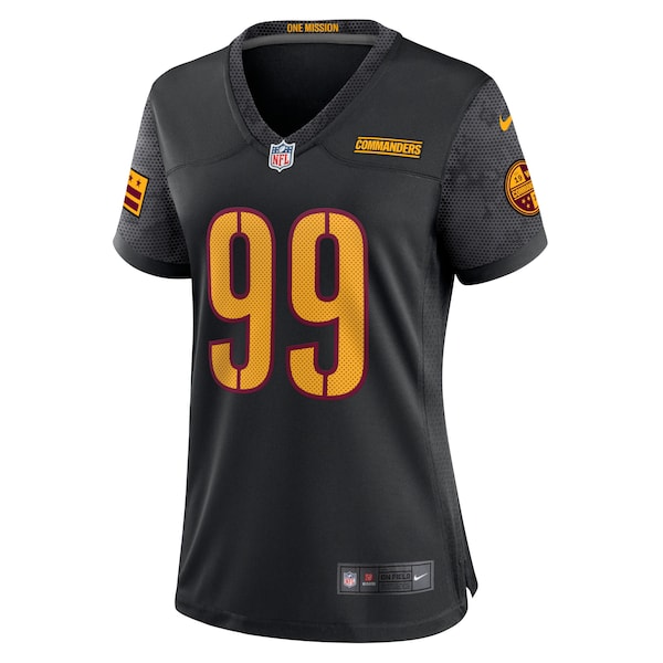 Chase Young Washington Commanders Nike Women's Player Jersey - Black/Burgundy/White