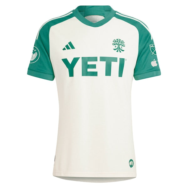 Austin FC adidas 2024 The Armadillo Kit Authentic Player Jersey - Tan