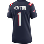 Cam Newton New England Patriots Nike Women's Game Jersey - Navy/Red