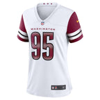 Jer'Zhan Newton Washington Commanders Nike Women's Game Jersey -  White