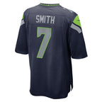 Geno Smith Seattle Seahawks Nike Team Game Jersey -  College Navy