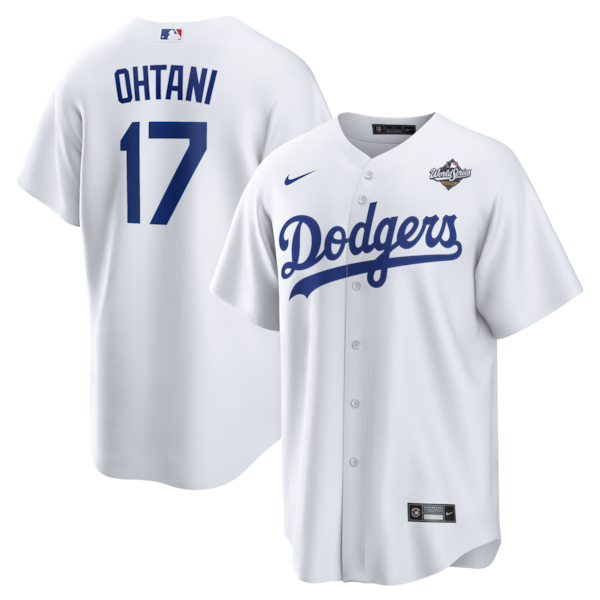 Shohei Ohtani Los Angeles Dodgers Nike 2025 World Series Home Replica Player Jersey - White