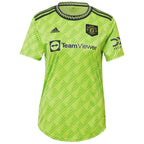 Lisandro Martínez Manchester United adidas Women's 2022/23 Third Replica Player Jersey - Neon Green