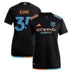 Mitja Ilenič New York City FC adidas Women's 2024 24/7 Kit Replica Player Jersey - Black