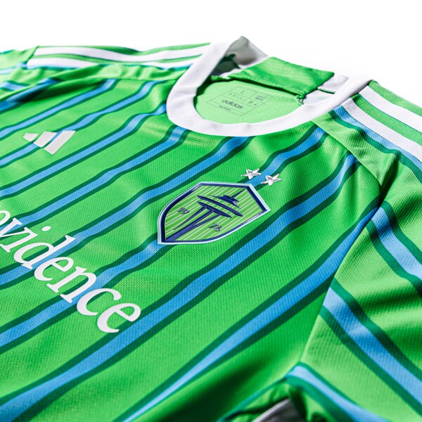 Pedro de la Vega Seattle Sounders FC adidas 2024 The Anniversary Kit Authentic Player Jersey – Green