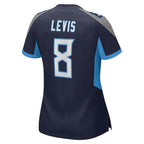 Will Levis Tennessee Titans Nike Women's  Game Jersey -  Navy