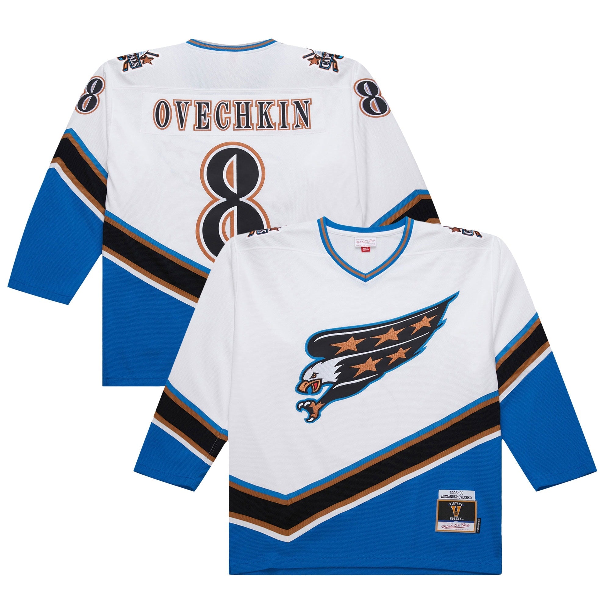 Alexander Ovechkin Washington Capitals  Power Play Jersey - Navy/White/Black