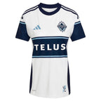 Samuel Adekugbe Vancouver Whitecaps FC adidas Women's 2025 The Peak Replica Player Jersey - White