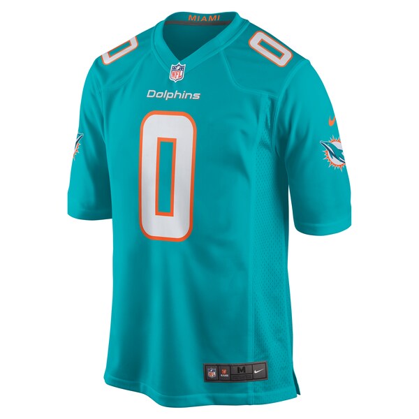 Braxton Berrios Miami Dolphins Nike Game Jersey - Aqua
