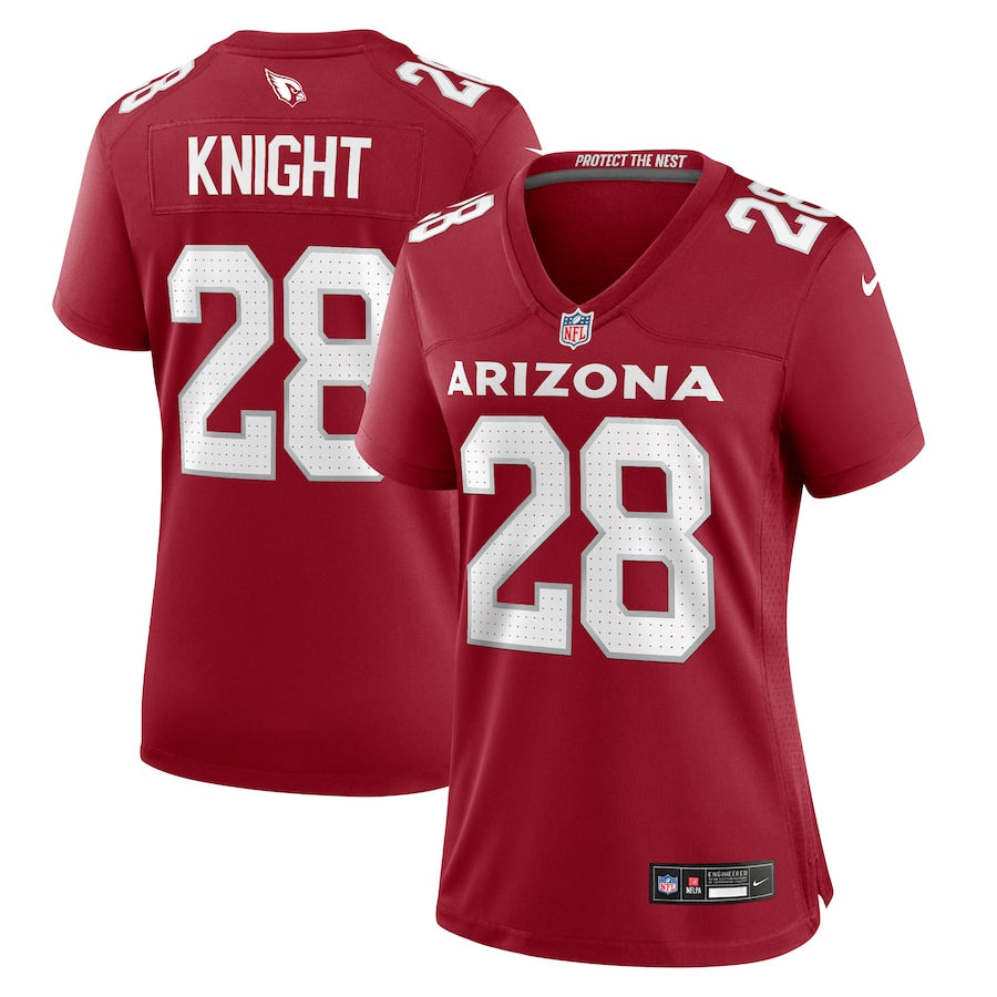 Qwuantrezz Knight Arizona Cardinals Nike Women's  Game Jersey -  Cardinal