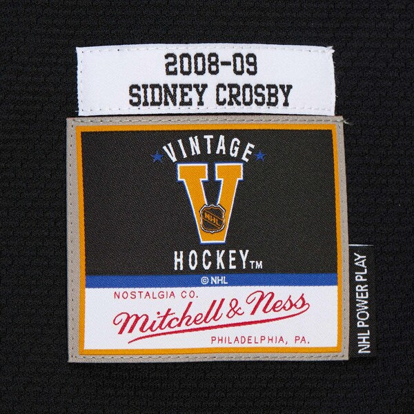 Sidney Crosby Pittsburgh Penguins 2008-09 Power Play Jersey - Black