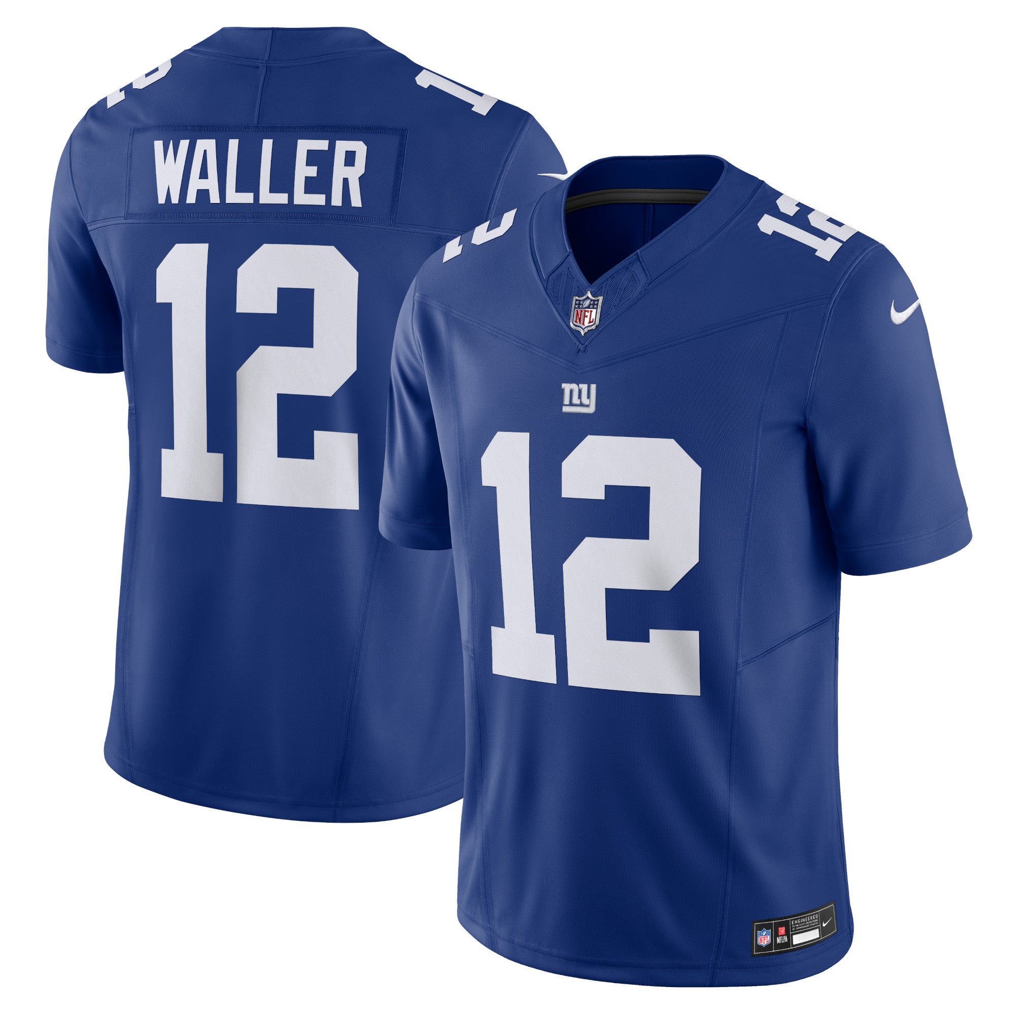 Darren Waller New York Giants Nike Alternate Vapor F.U.S.E. Retired Player Limited Jersey - Century Red/Royal