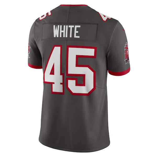 Devin White Tampa Bay Buccaneers Nike Vapor Limited Jersey - Pewter/Red