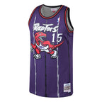 Youth Vince Carter Toronto Raptors 1998/99 Hardwood Classics Swingman Jersey - Purple/White