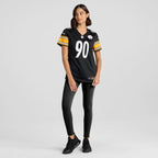 T.J. Watt Pittsburgh Steelers Nike Women's  Game Jersey -  Black
