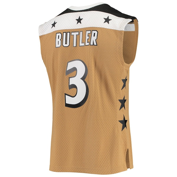 Caron Butler Washington Wizards 2001/02 Hardwood Classics Swingman Jersey - Gold