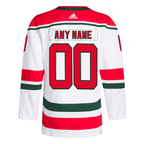 New Jersey Devils adidas 2022/23 Heritage Primegreen Authentic Pro Custom Jersey - White