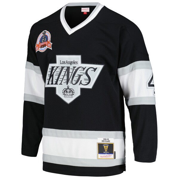 Rob Blake Los Angeles Kings  1992/93 Blue Line Player Jersey - Black