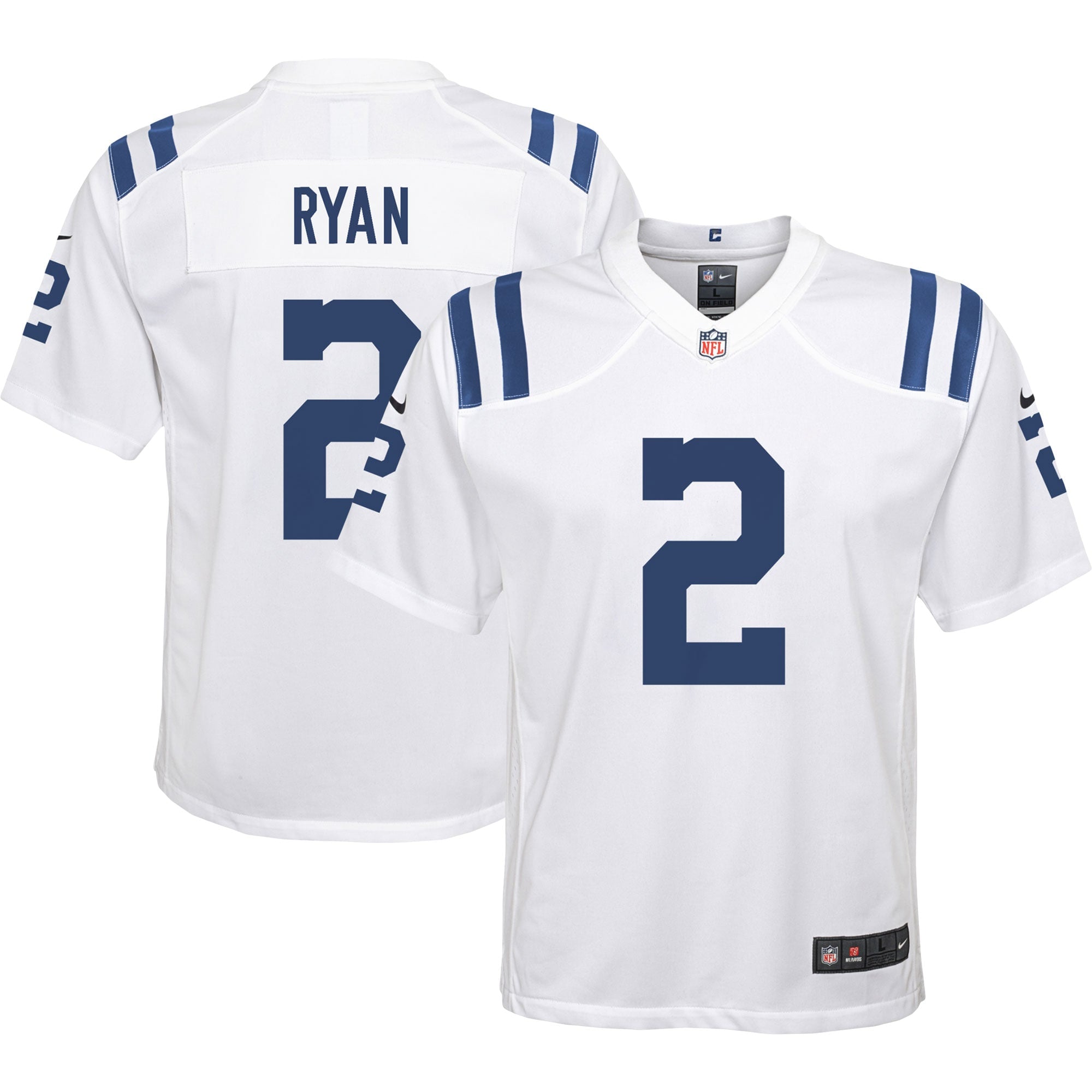 Matt Ryan Indianapolis Colts Nike Youth Alternate Game Jersey - Royal/White