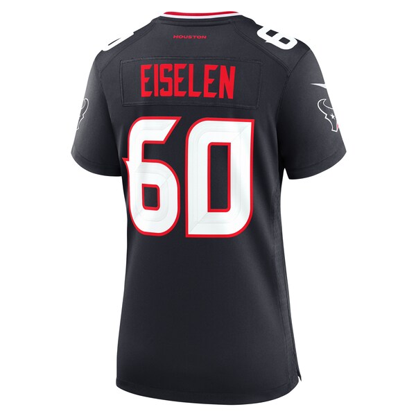 Dieter Eiselen Houston Texans Nike Women's Team Game Jersey -  Navy