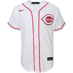 Cincinnati Reds Nike Youth Home Replica Team Jersey - White