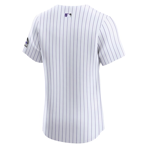 Colorado Rockies Nike Home Elite Jersey - White