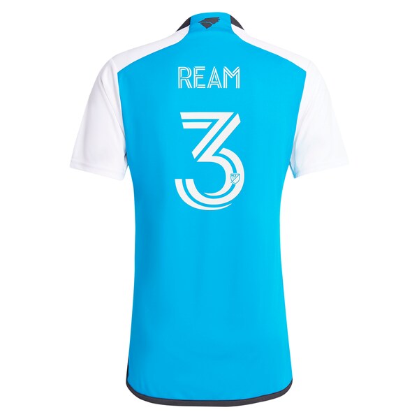 Tim Ream Charlotte FC adidas 2024 The Carolina Kit: Explore Replica Player Jersey - Blue
