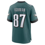 C.J. Uzomah Philadelphia Eagles Nike Team Game Jersey - Midnight Green
