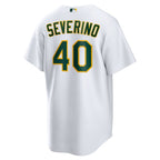 Luis Severino Athletics Nike Home Replica Jersey - White