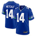 DK Metcalf Seattle Seahawks Nike Throwback Player Game Jersey - Royal