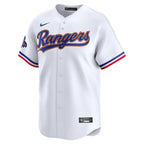 Evan Carter Texas Rangers Nike 2024 Gold Collection Limited Player Jersey – White