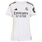 Vini Jr. Los Merengues adidas Women's 2025/26 Home Replica Jersey - White/Blue