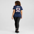 Curtis Jacobs New England Patriots Nike Women's  Game Jersey -  Navy