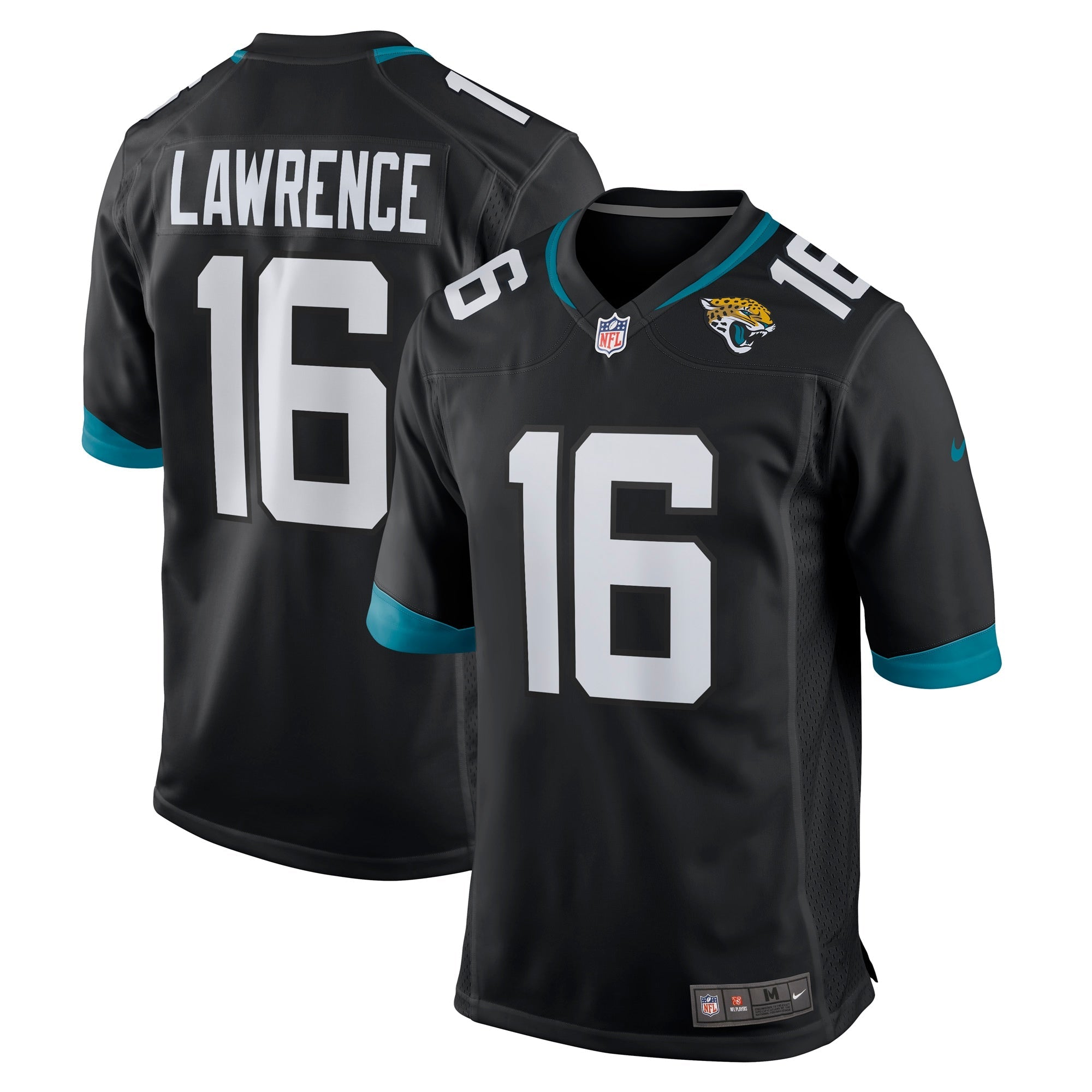 Trevor Lawrence Jacksonville Jaguars Nike White Game Jersey - White/Black