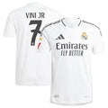 Vini Jr. Los Merengues adidas 2024/25 Home Authentic Player Jersey - White