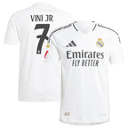 Vini Jr. Los Merengues adidas 2024/25 Home Authentic Player Jersey - White