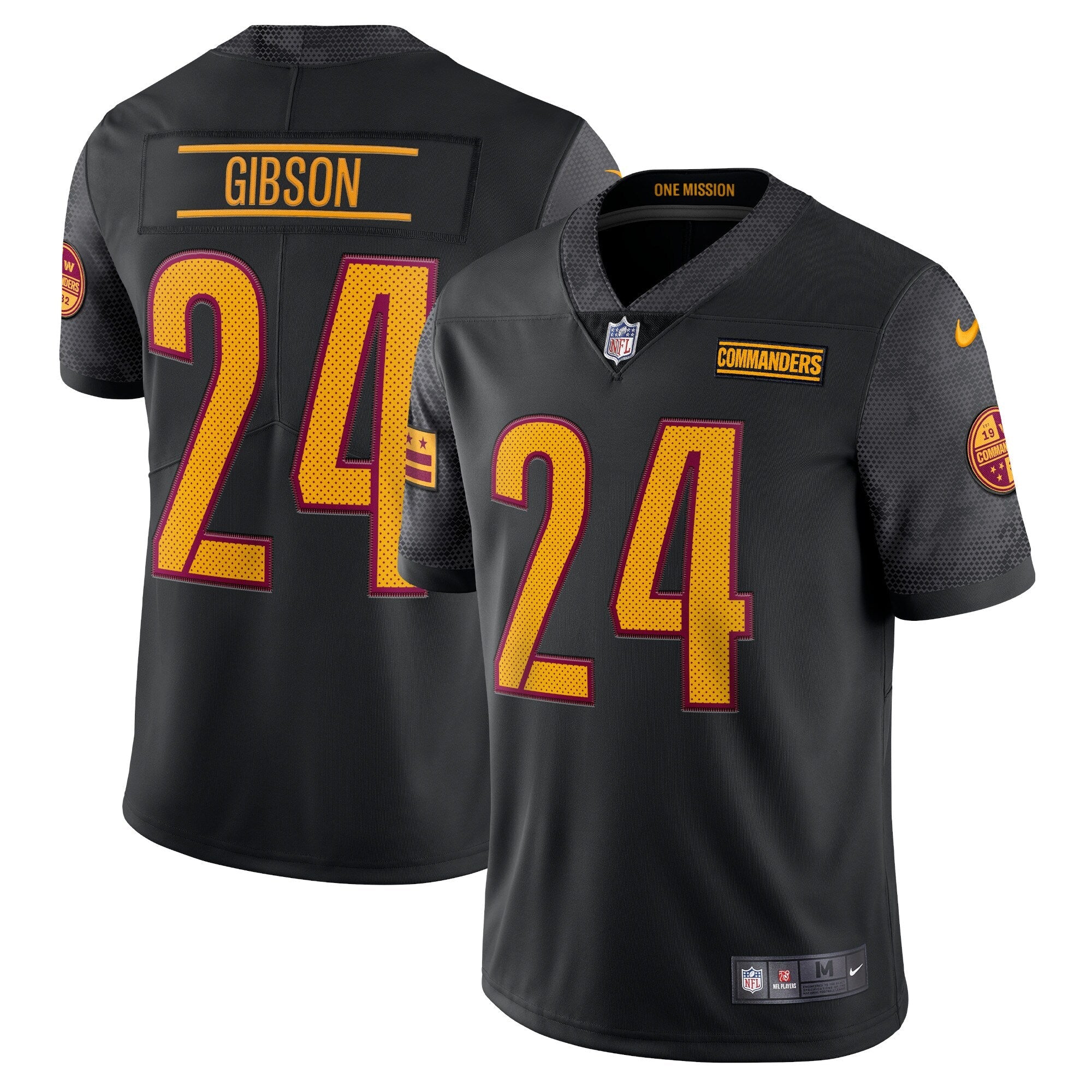 Antonio Gibson Washington Commanders Nike Vapor Limited Jersey - Burgundy/Black/White