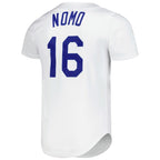 Hideo Nomo Los Angeles Dodgers Cooperstown Collection Authentic Jersey - White