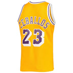 Cedric Ceballos Los Angeles Lakers 1994/95 Hardwood Classics Swingman Jersey - Gold