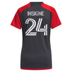 Lorenzo Insigne Toronto FC adidas Women's 2024 Club Kit Replica Player Jersey - Gray