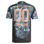 Bayern Munich adidas 2024/25 Away Authentic Custom Jersey - Black