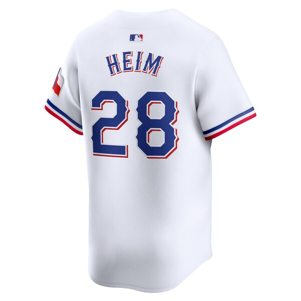 Jonah Heim Texas Rangers Nike Home Limited Player Jersey - White