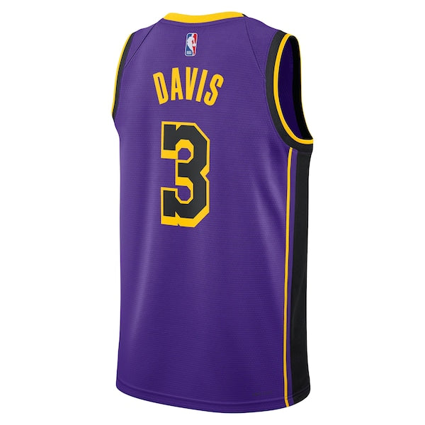 Anthony Davis Los Angeles Lakers Jordan Brand Unisex Swingman Jersey - Statement Edition - Purple