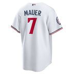 Joe Mauer Minnesota Twins Nike 2024 Baseball Hall of Fame Home Replica Player Jersey - White