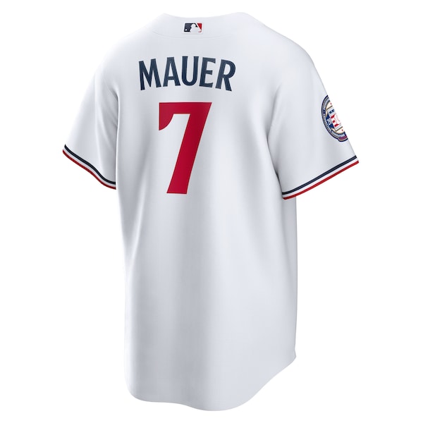 Joe Mauer Minnesota Twins Nike 2024 Baseball Hall of Fame Home Replica Player Jersey - White