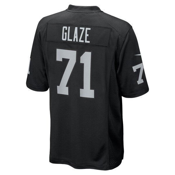 DJ Glaze Las Vegas Raiders Nike Team Game Jersey -  Black
