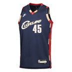 Youth Cleveland Cavaliers Donovan Mitchell Nike Navy Swingman Jersey - Classic Edition