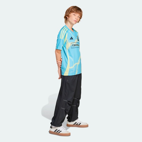 Philadelphia Union adidas Youth 2025 The Voltage Kit Replica Jersey - Blue